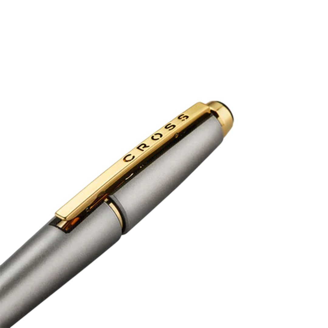 Cross AT0555-21 Edge™ Sonic Titanium Lacquer with Gold PVD Appointments Selectip® Rollerball Pen