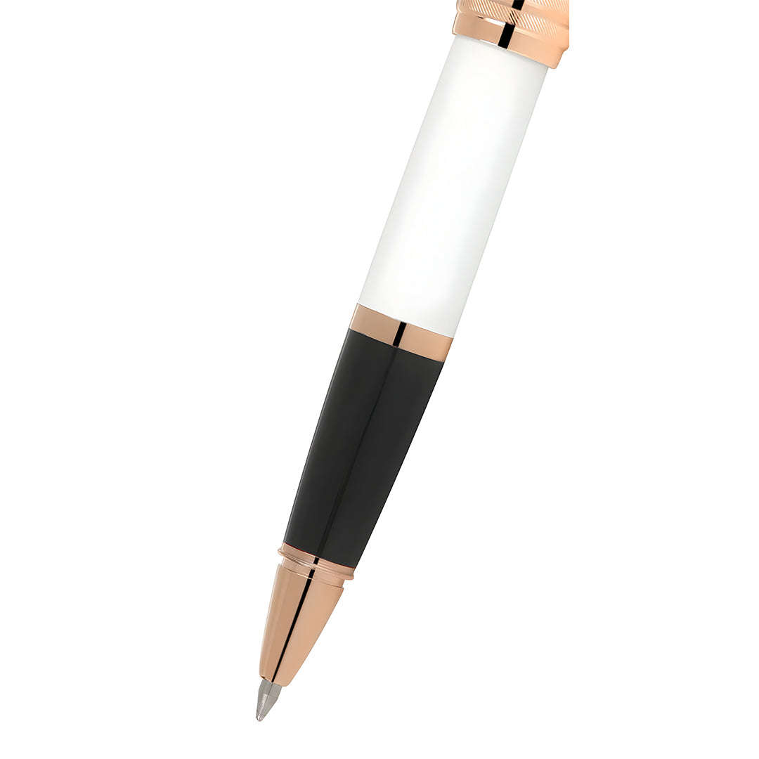 Cross AT0455-22 Bailey™ Pearlescent White Lacquer Rollerball Pen