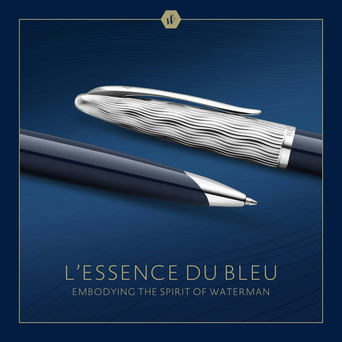 Waterman CARENE L’ESSENCE DU BLEU CT BALLPOINT PEN