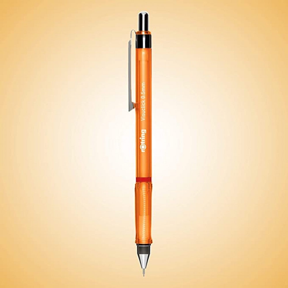 Rotring | Visuclick | Mechanical Pencil | 0.5mm | Orange Barrel | Pack of 12