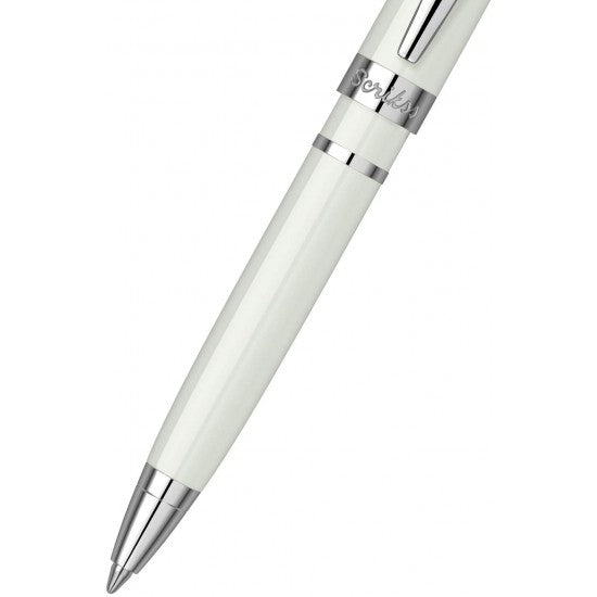Scrikss |Mini Metropolis| Ballpoint Pen |Ivory-CT