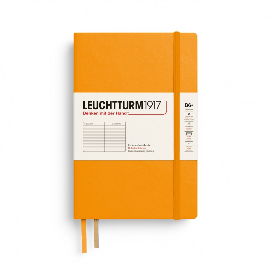 Leuchtturm1917 Ruled Notebook 219 Pages (B6+)  - RISING SUN