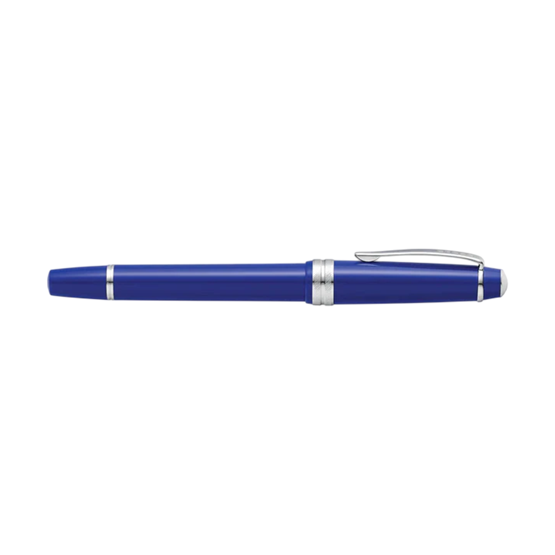 Cross AT0746-4MS Bailey Light™ Polished Blue Resin Medium Nib Fountain Pen