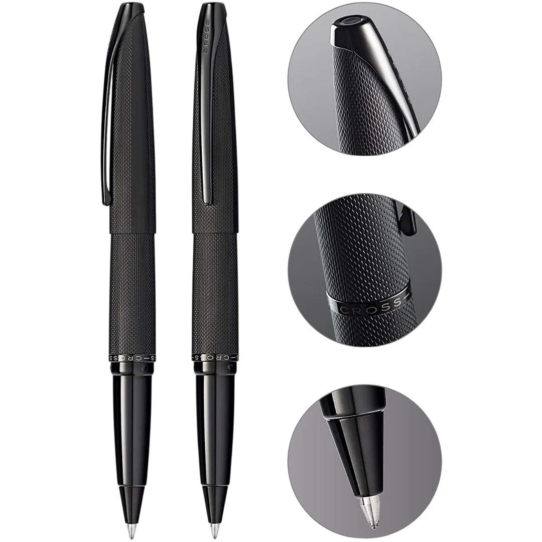 Cross AT0885-41 ATX® Brushed Black Rollerball Pen