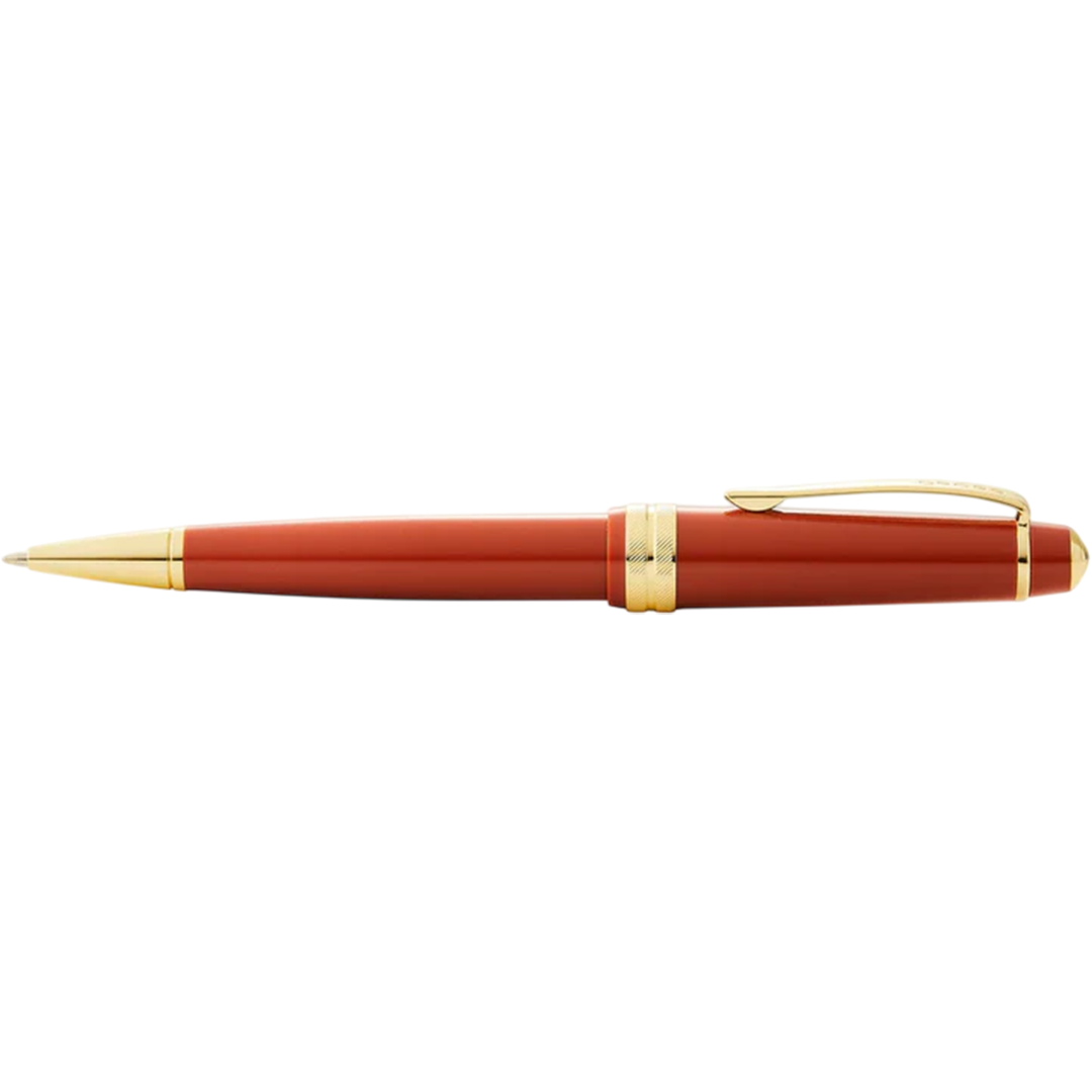 Cross AT0742-13 Bailey Light™ Polished Amber Resin and Gold Tone Ballpoint Pen