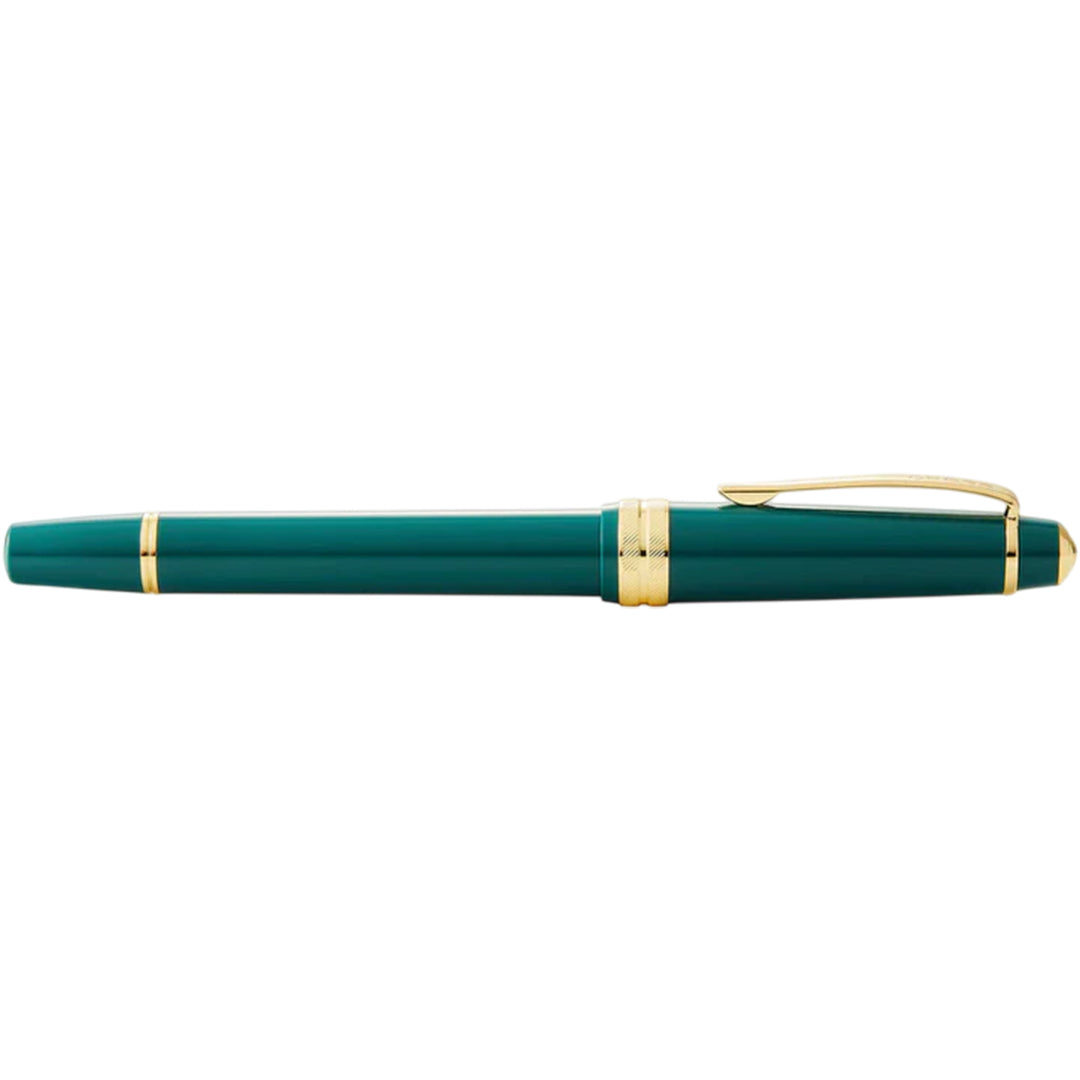 Cross AT0745-12 Bailey Light™ Polished Green Resin and Gold Tone Rollerball Pen