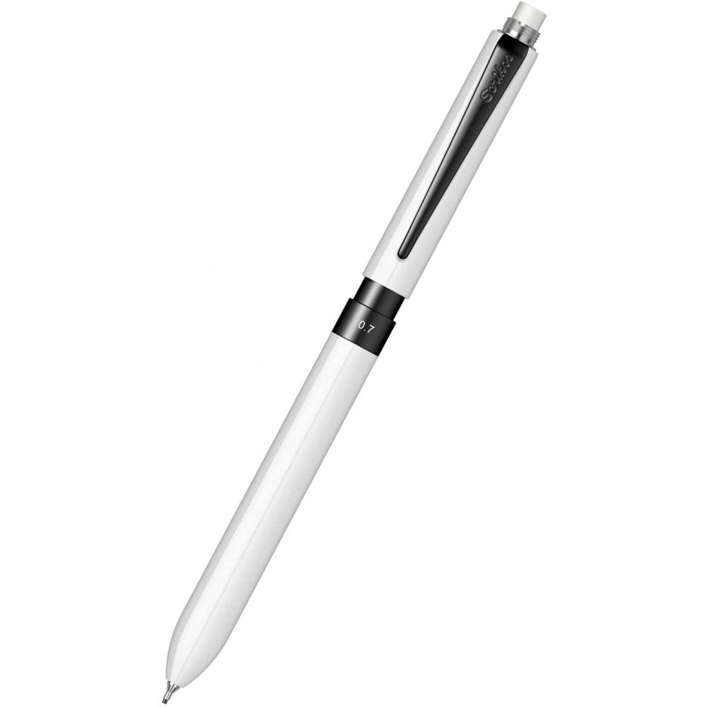 Scrikss Trio Sport 83 Multi Function Pen – Glossy White BT