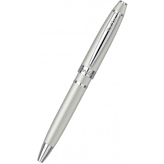 Scrikss |Mini Metropolis| Ballpoint Pen |Matte Grey-CT