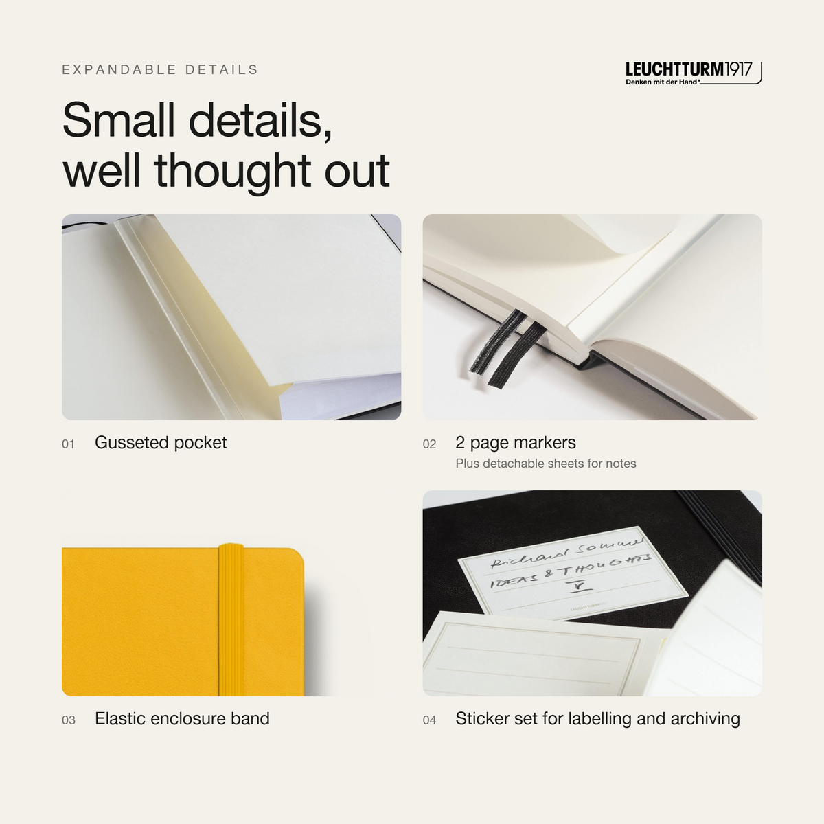 Leuchtturm1917 2027 Weekly Planner Dotted (B6+Xa6) - Sunflower