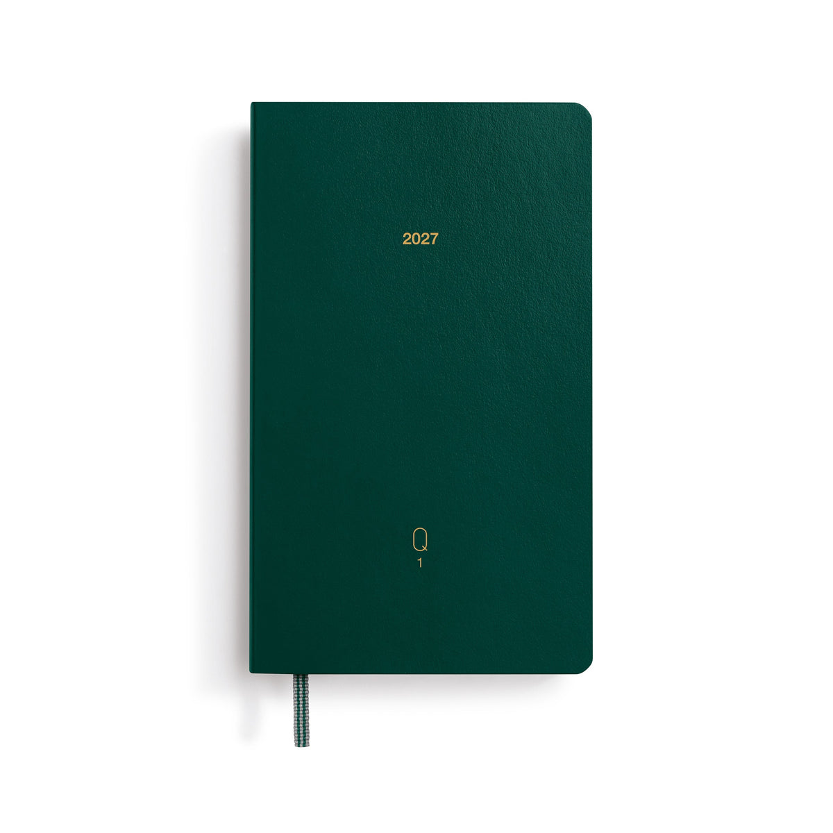 LEUCHTTURM1917 2027 Quarterly Daily Planner Dotted (A6) pack of 4 - Shades of Green