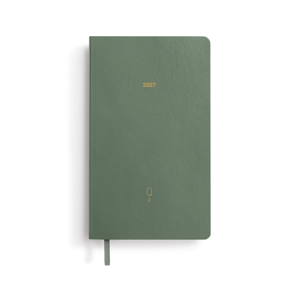 LEUCHTTURM1917 2027 Quarterly Daily Planner Dotted (A6) pack of 4 - Shades of Green