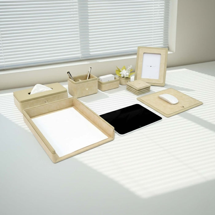 Unmet Desire Desk Set | Light | SO8 | Moderno | Cream