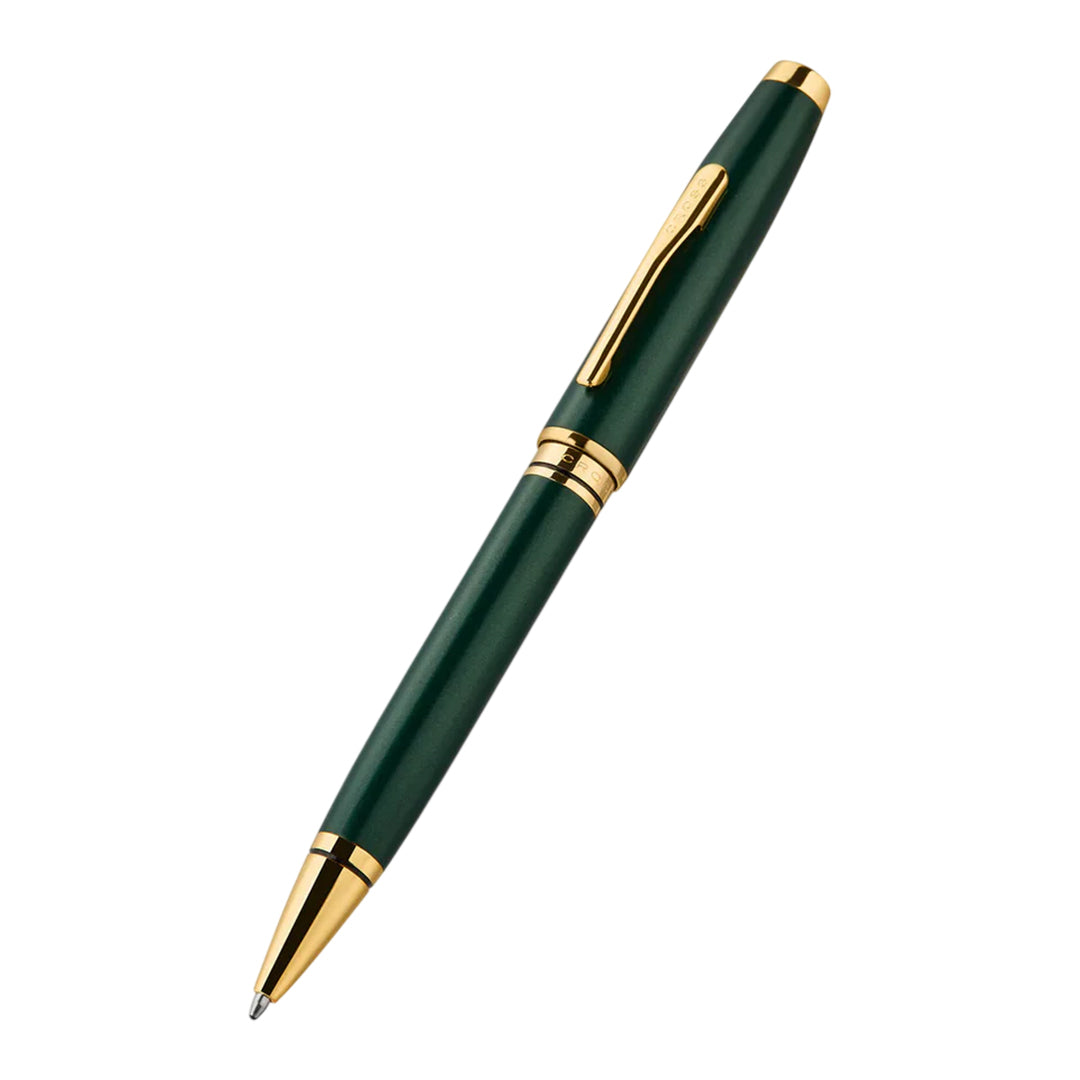 Cross AT0662-14 Coventry Satin Metallic Green Lacquer Ballpoint Pen