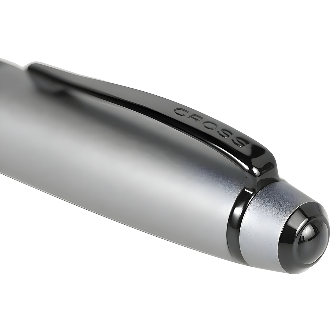 Cross AT0455-20 Bailey™ Matte Gray Lacquer Rollerball Pen