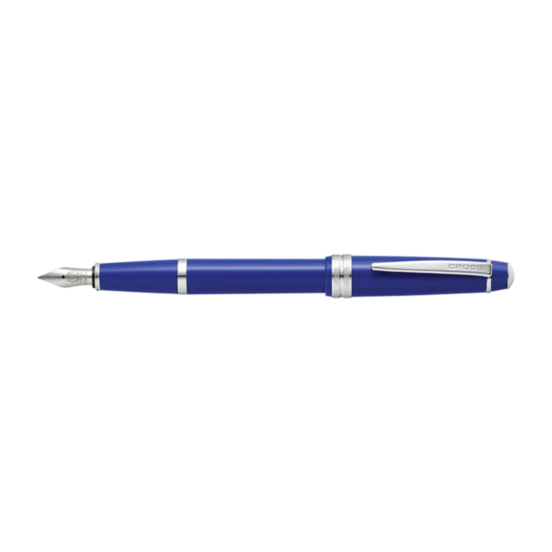 Cross AT0746-4MS Bailey Light™ Polished Blue Resin Medium Nib Fountain Pen
