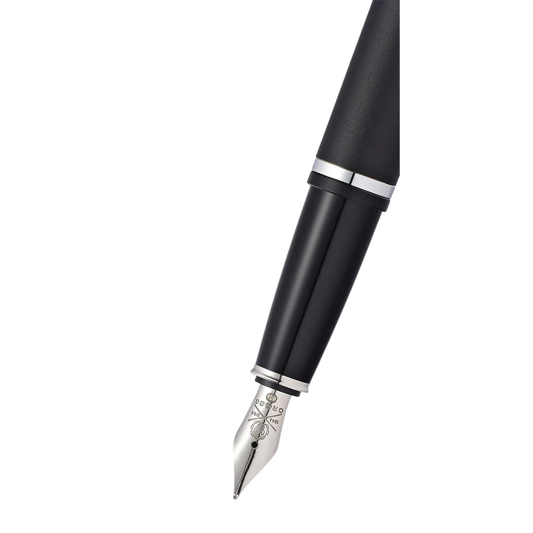Cross AT0116-14MS Calais™ Matte Black Fountain Pen