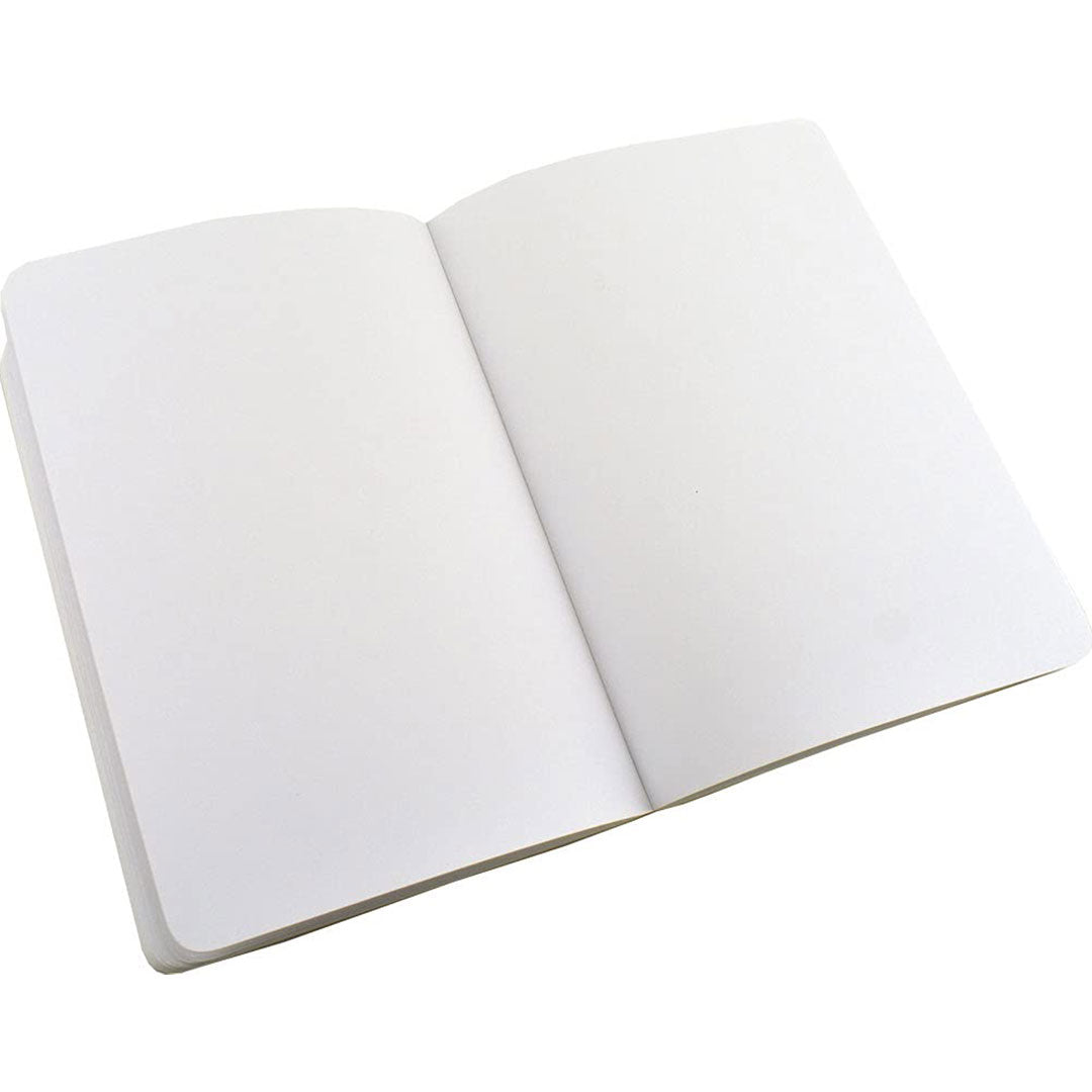 Zequenz A5 Size Red Notebook Journal Blank Acid Free Paper 280 Pages 100GSM 360 Degree Flexibility 100% Handmade PU and White paper Classic Signature Series Bookmark Included