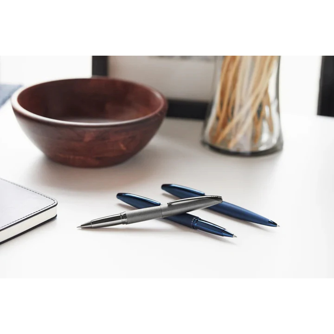 Cross AT0882-45 ATX® Sandblasted Dark Blue Ballpoint Pen