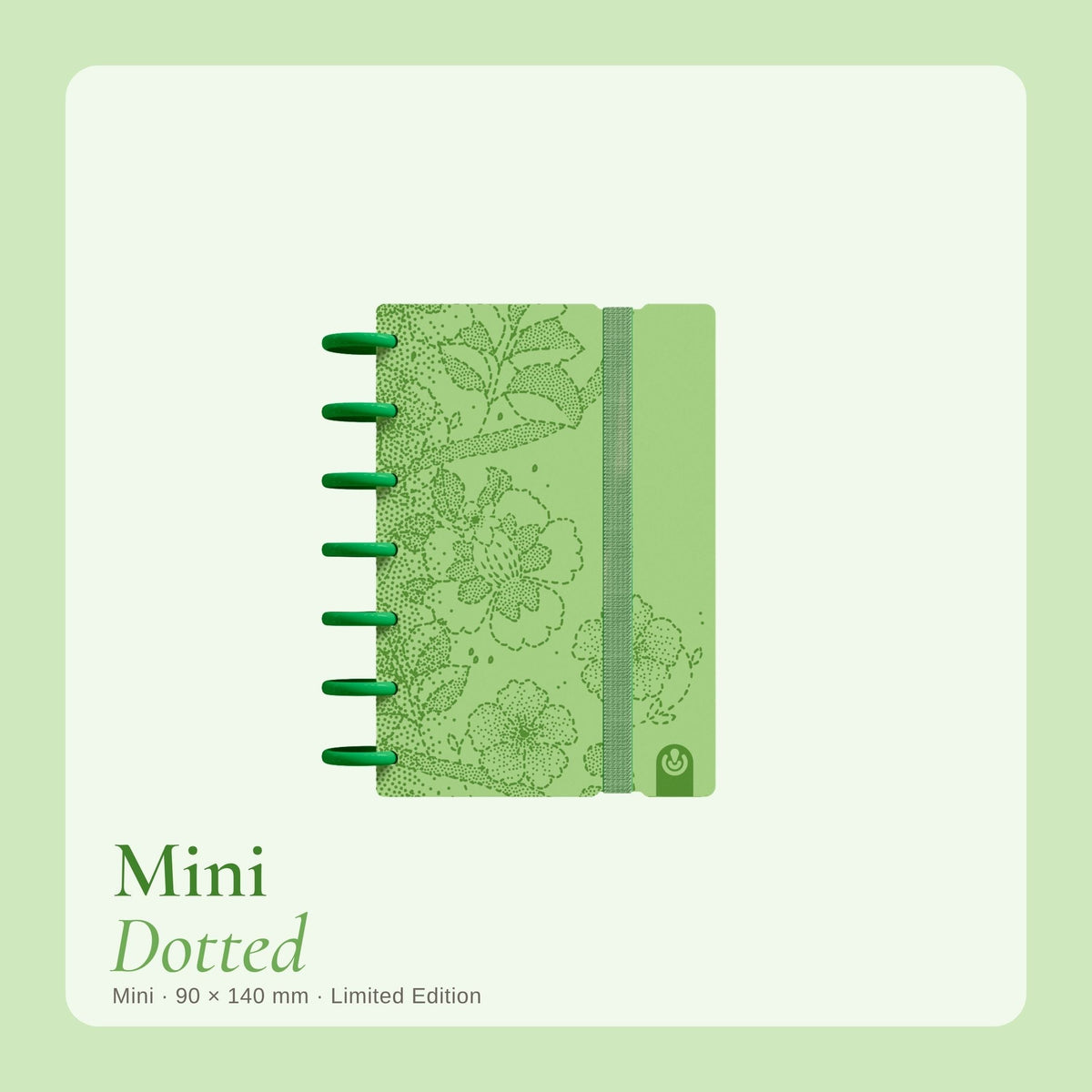 Carchivo Ingeniox Dotted Mini Notebook Limited Edition - Green