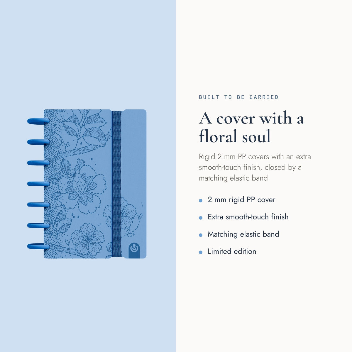 Carchivo Ingeniox Dotted Mini Notebook Limited Edition - Blue