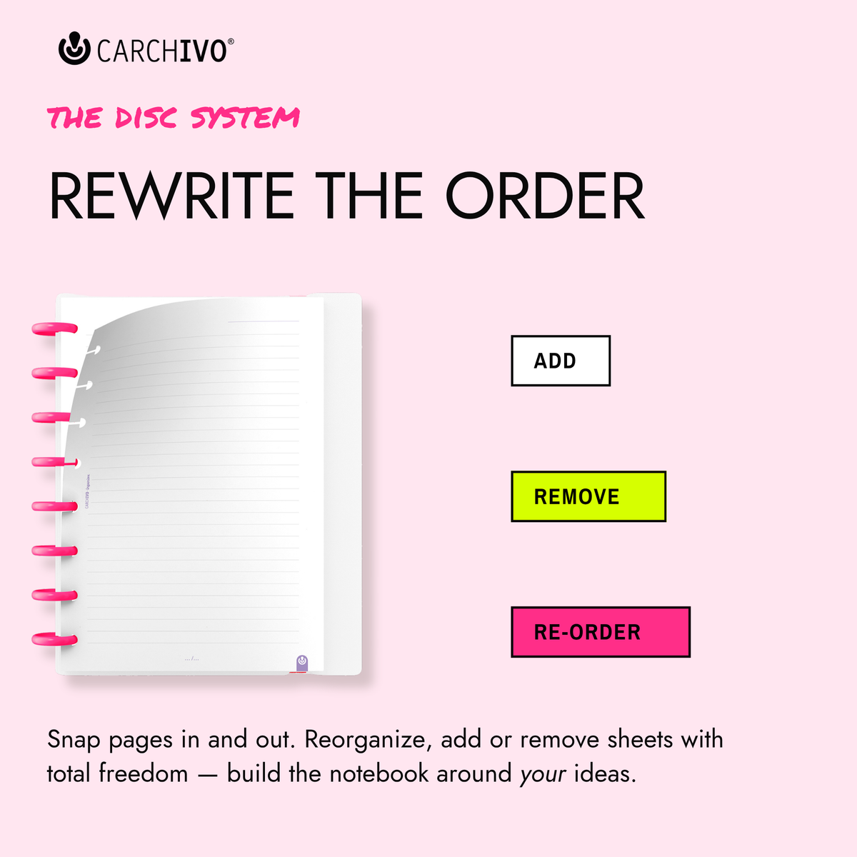 Carchivo Ingeniox My Life A5 Ruled Notebook - Yellow