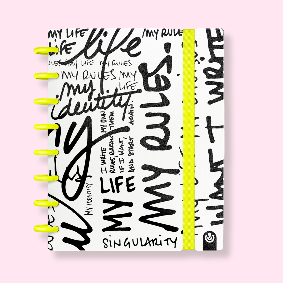 Carchivo Ingeniox My Life A5 Gridded Notebook - Yellow
