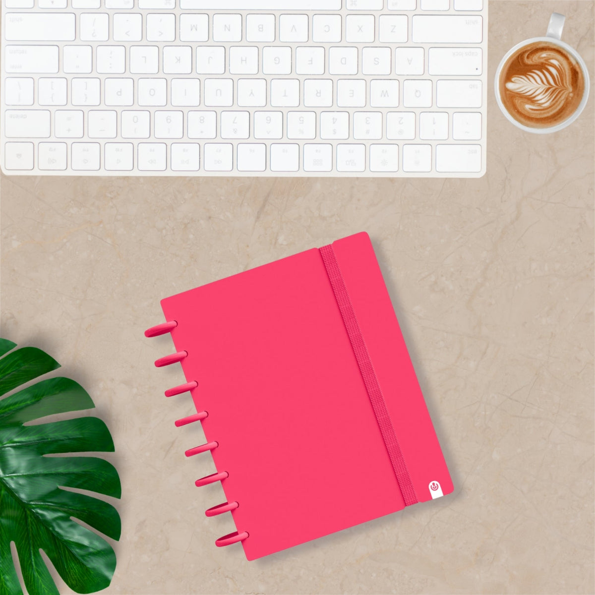 Carchivo Ingeniox A4 Ruled Notebook Intense - Red