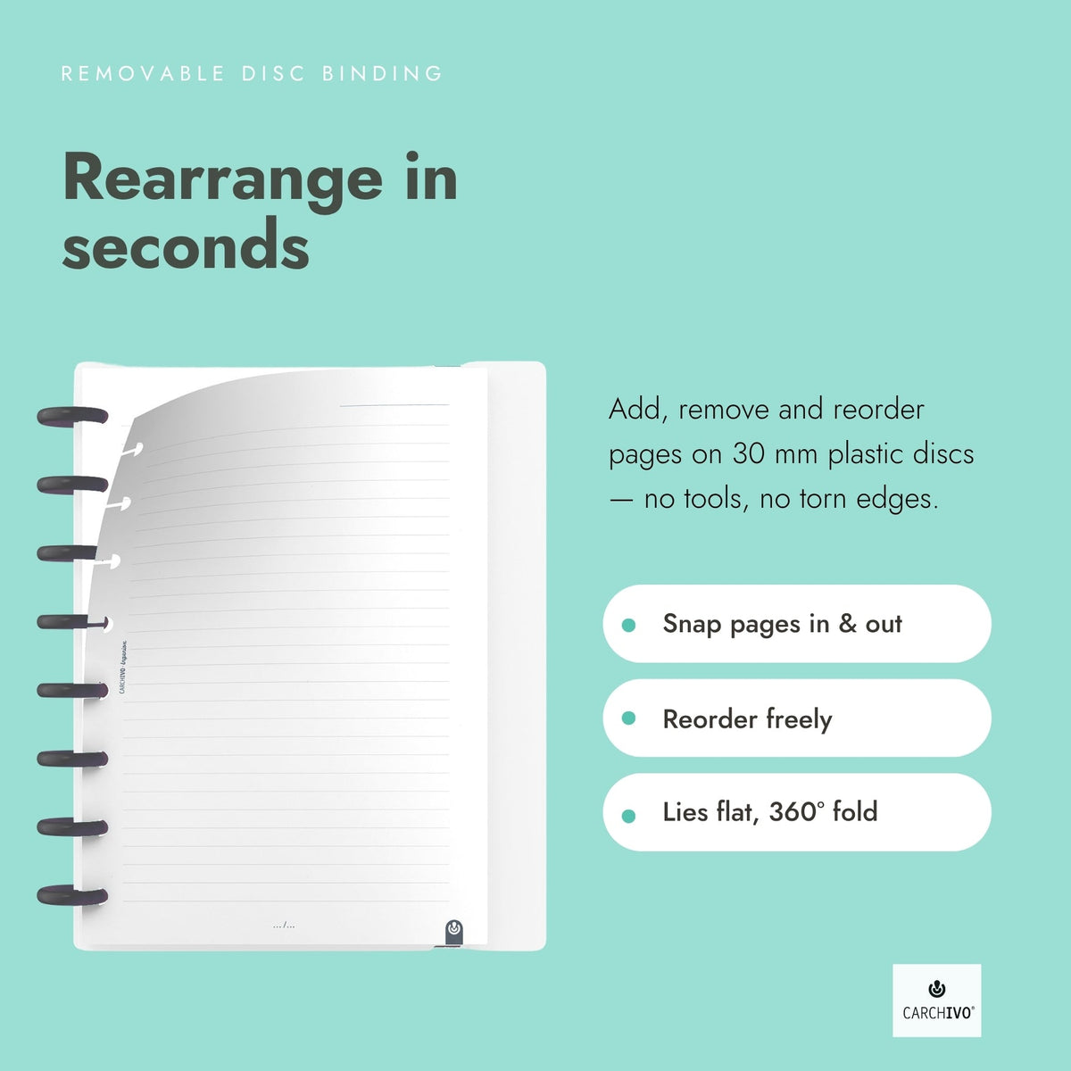 Carchivo Ingeniox A4 Ruled Notebook 