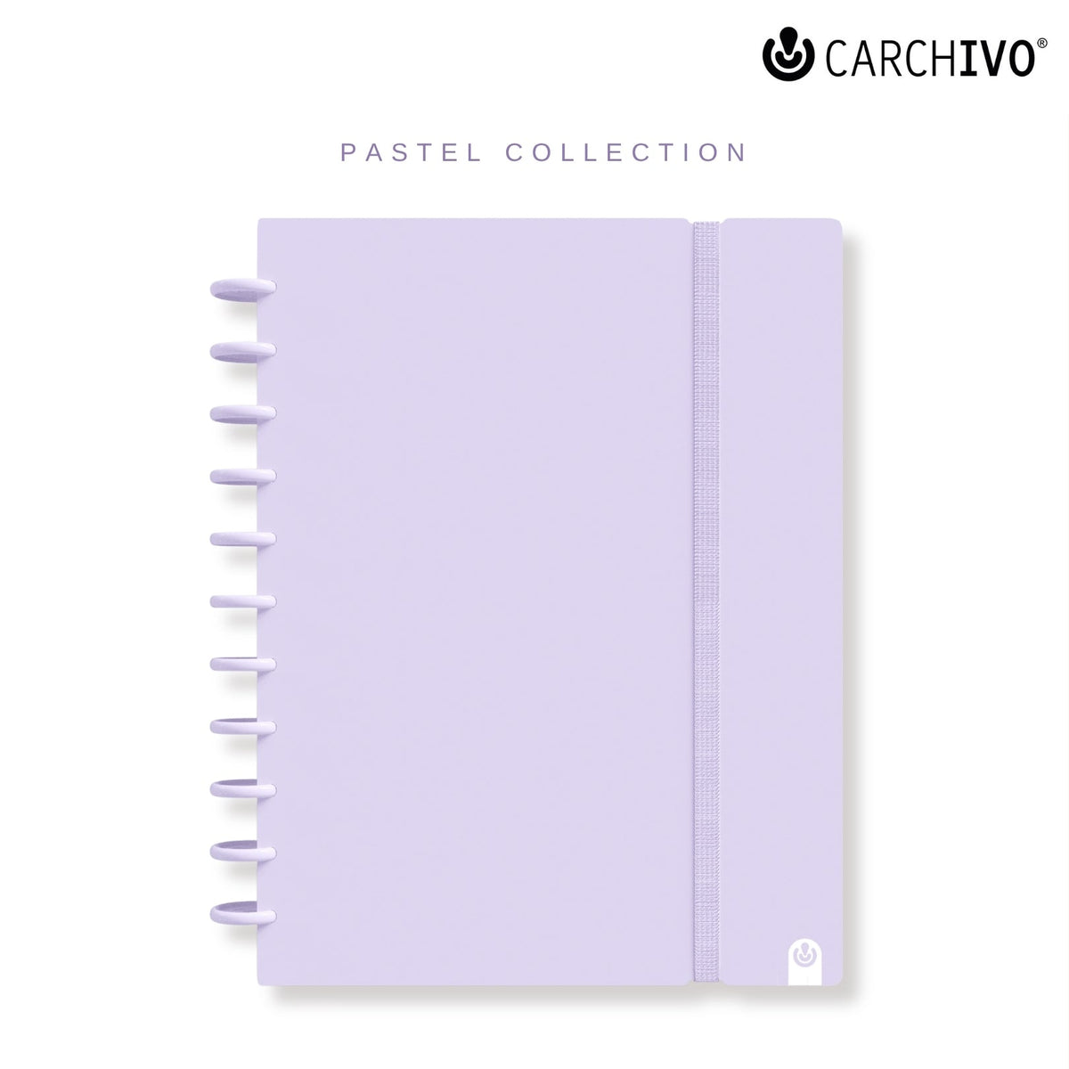 Carchivo Ingeniox A4 Gridded Notebook Pastel - Mauve
