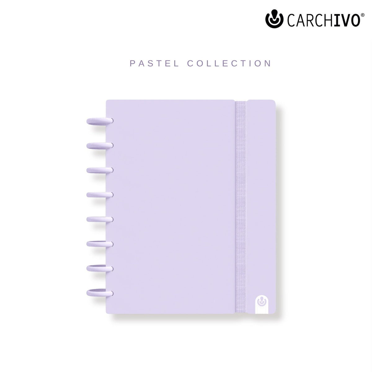 Carchivo Ingeniox A5 Ruled Notebook Pastel - Mauve