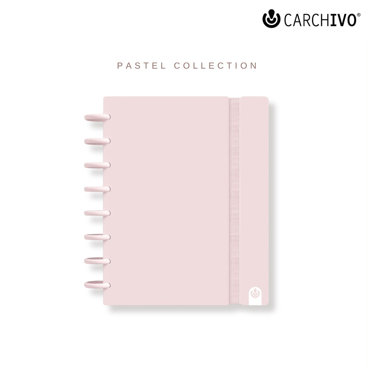 Carchivo Ingeniox A5 Ruled Notebook Pastel - Pink