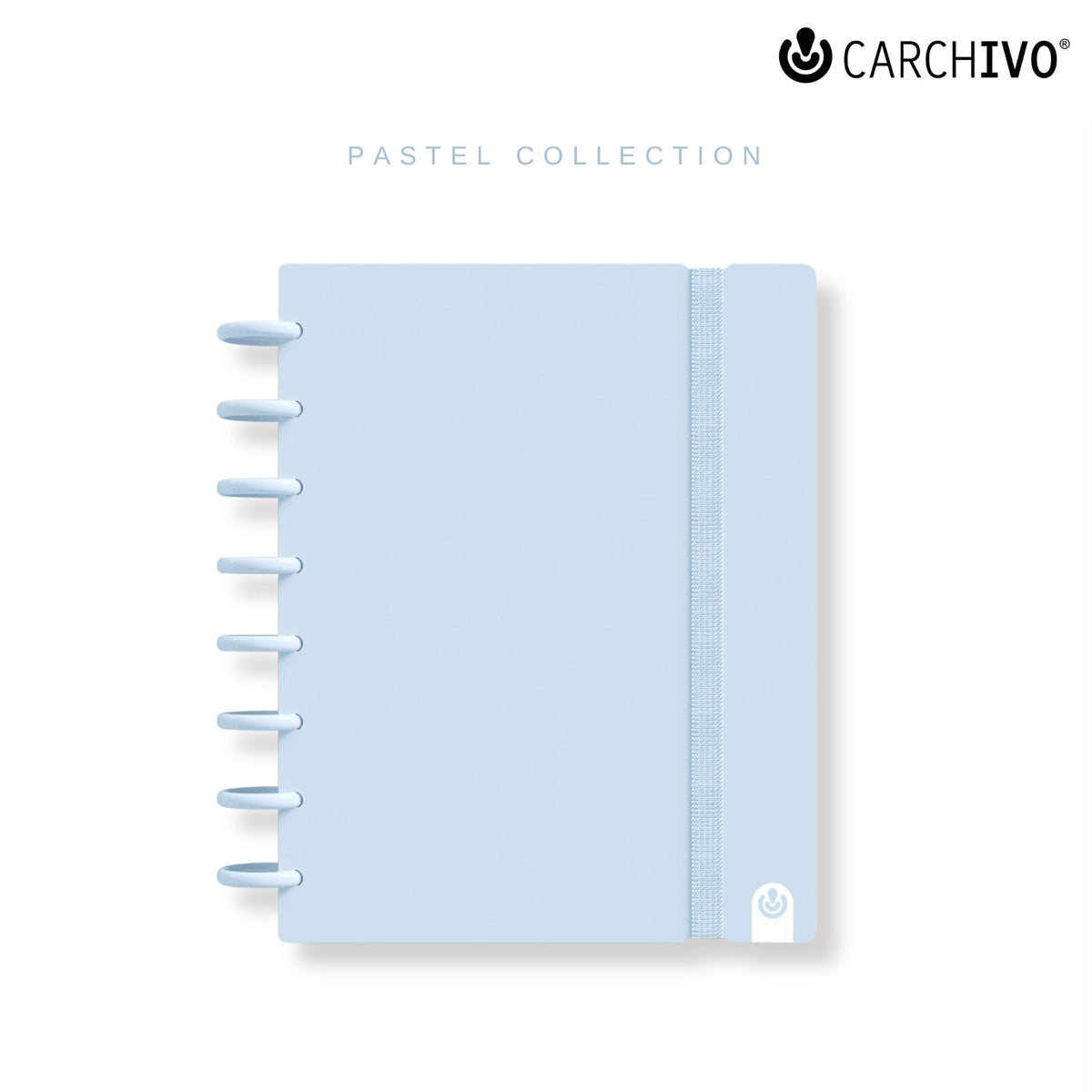 Carchivo Ingeniox A5 Gridded Notebook Pastel - Blue