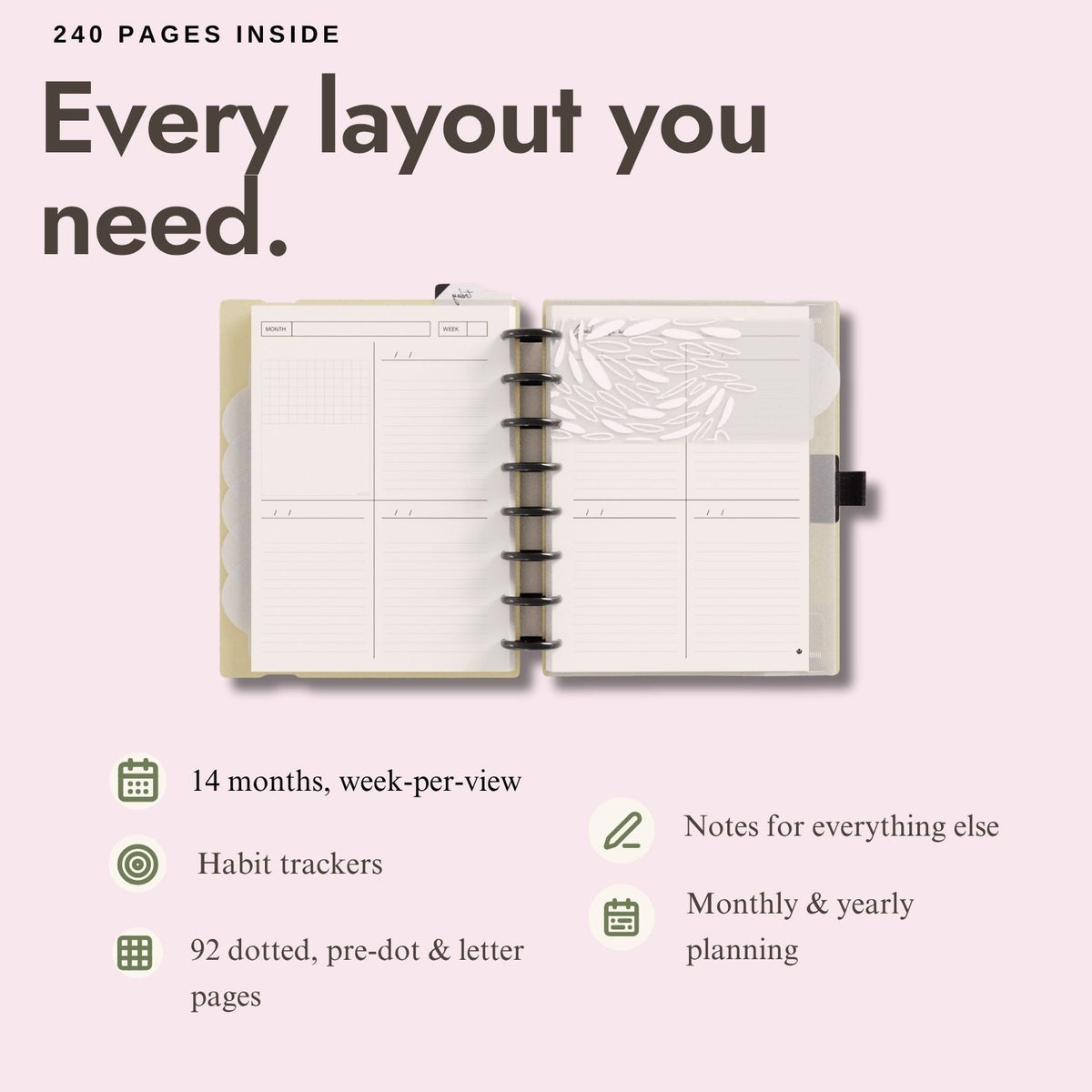 Carchivo Ingeniox A5 My Planner Classic - Pink