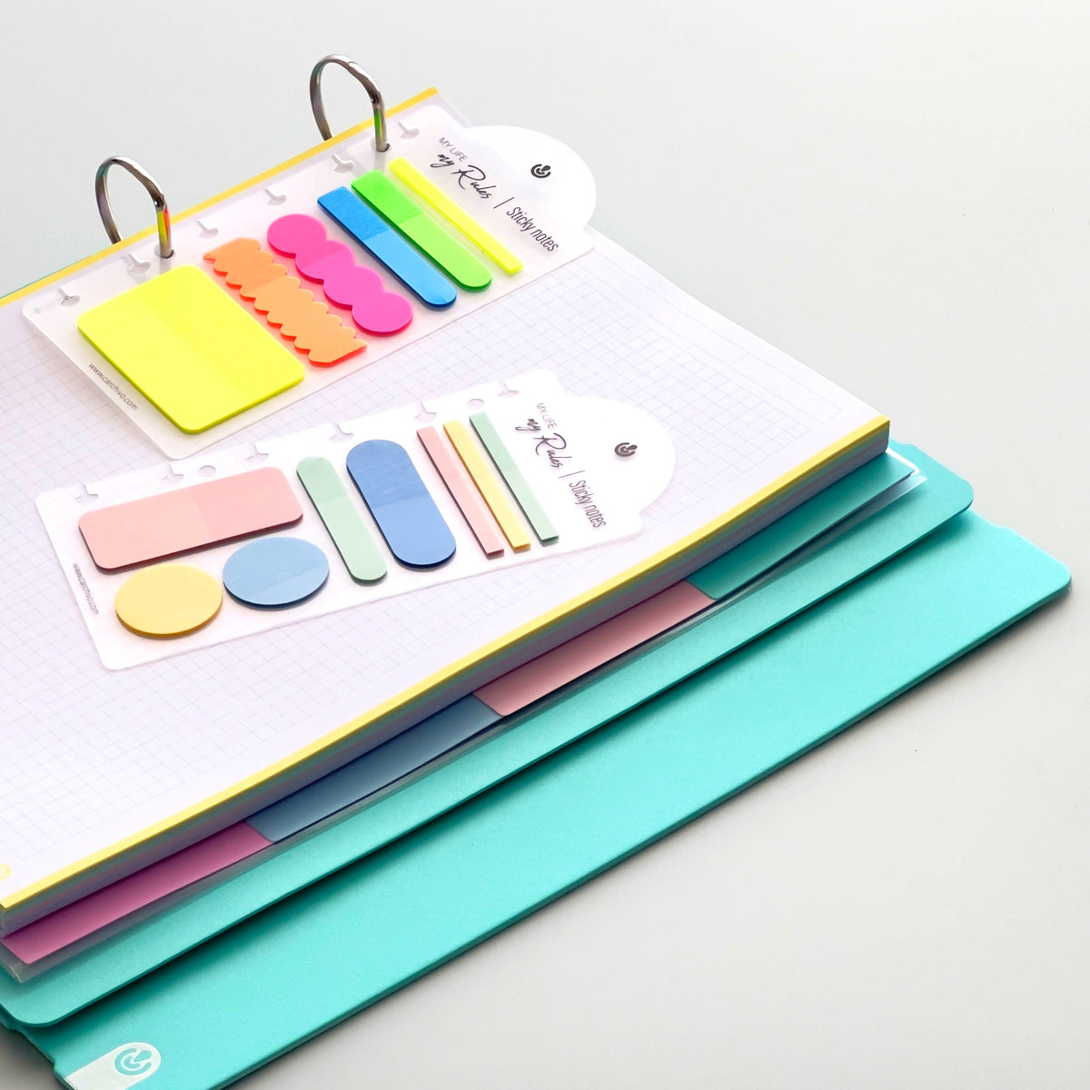 Carchivo Ingeniox Sticky Notes - Neon