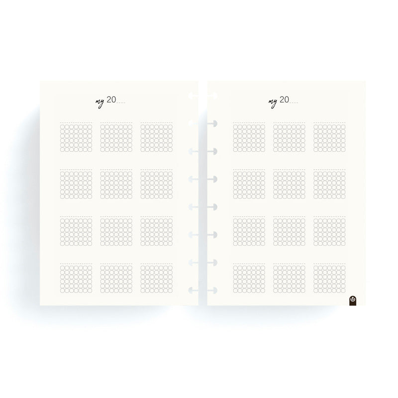 Carchivo Ingeniox My Planner A5 Refill - Weekly View 144 Pages