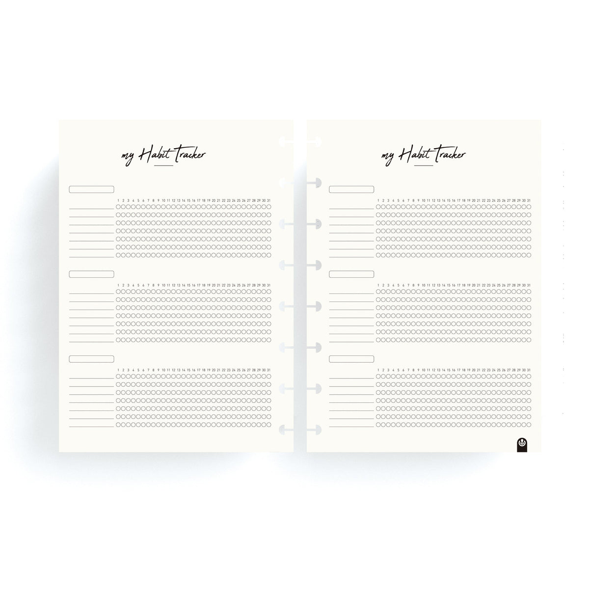 Carchivo Ingeniox My Planner A5 Refill - Weekly View 144 Pages