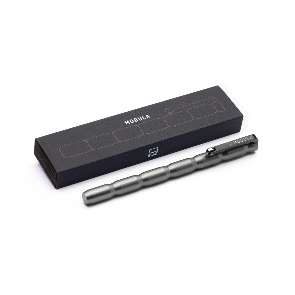 Pininfarina | Forever Modula | Aluminum | GrafeeX Tip Pencil & Ballpoint Pen | Charcoal