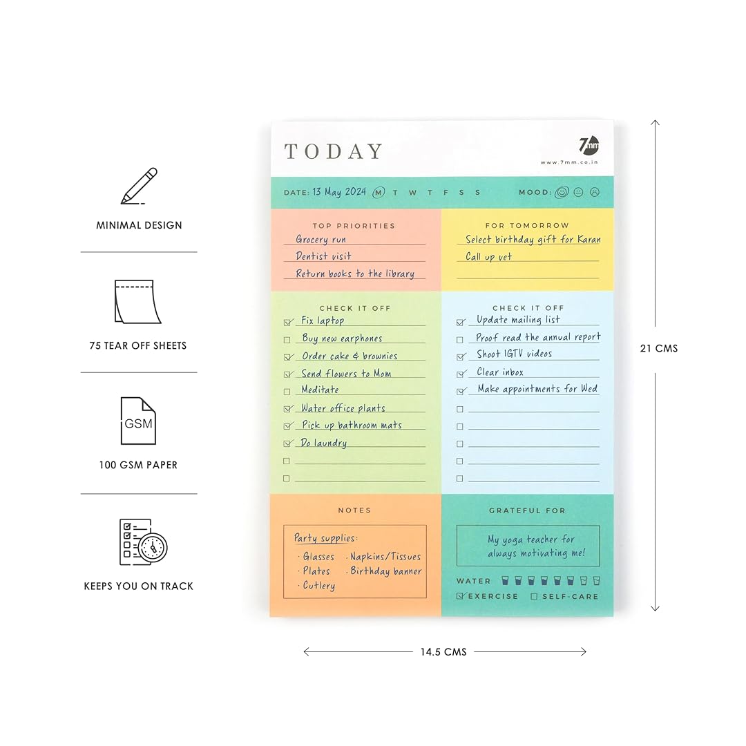 7mm Between the Lines | Daily Colorblock | Pack of 2