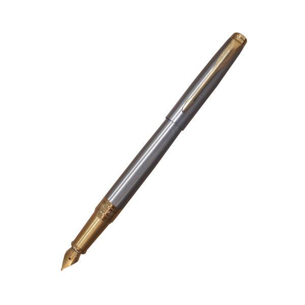 Parker Aster Brushed Metal GT Fountain Pen