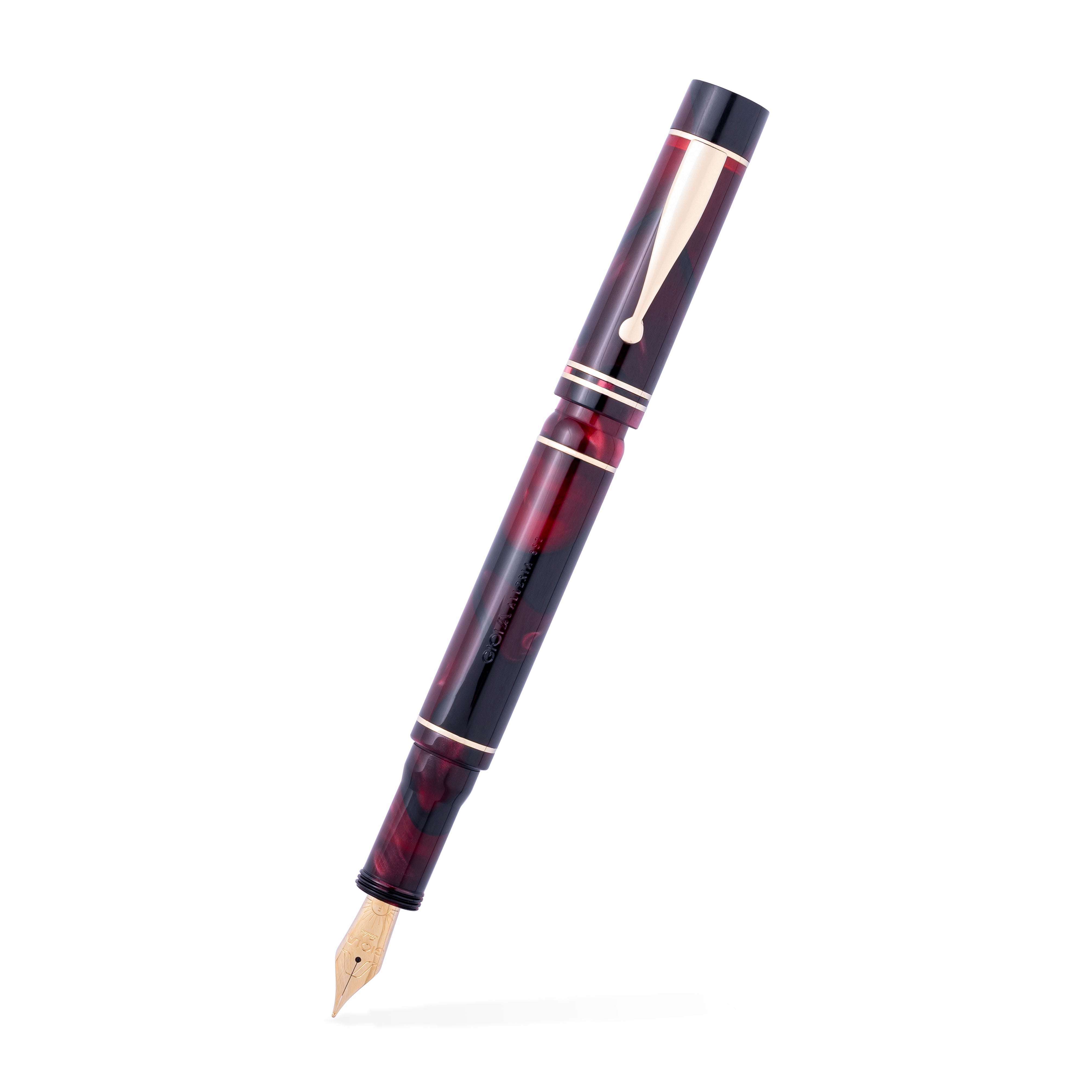 Gioia | Alleria | Fountain Pen | Amaranto Red-black GT