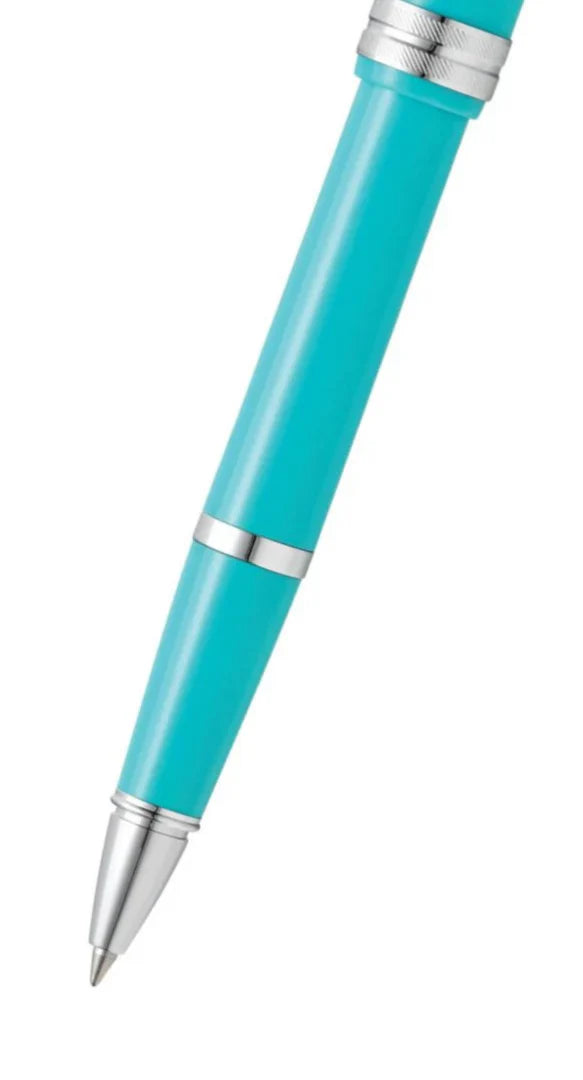 Cross AT0745-6 Bailey Light™ Polished Teal Resin Rollerball Pen