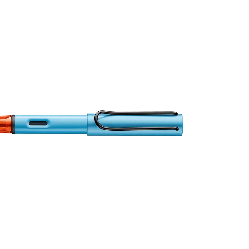 Lamy AL-STAR Denim Blue and Orange Fountain Pen Medium