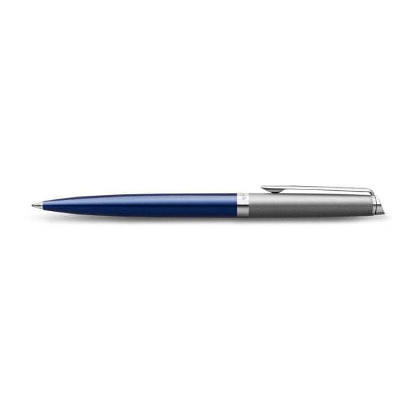 Waterman Hemisphere Sandblasted Steel Matte Blue CT Ballpoint Pen