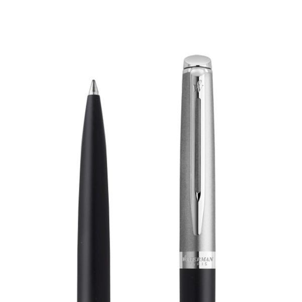 Waterman Hemisphere Sandblasted Steel Matte Black CT Ballpoint Pen