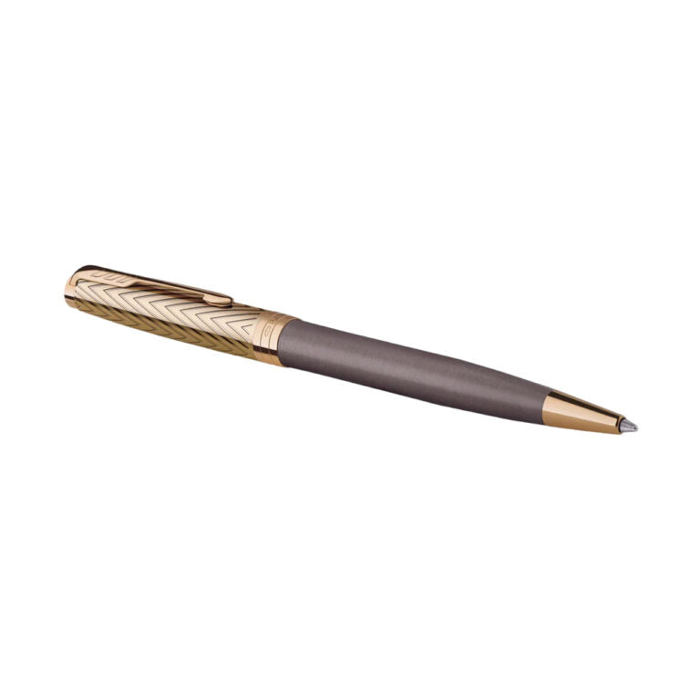 Parker Sonnet Pioneers Collection Grey Lacquer GT Ballpoint Pen