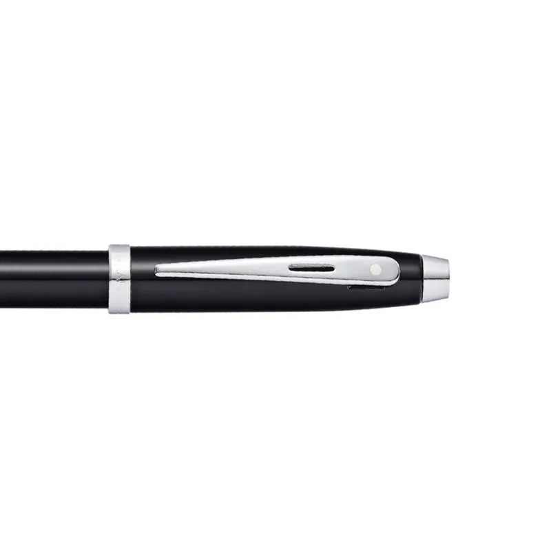 Sheaffer 9338 Gift 100 Glossy Black with Chrome Plated Trim Ballpoint Pen