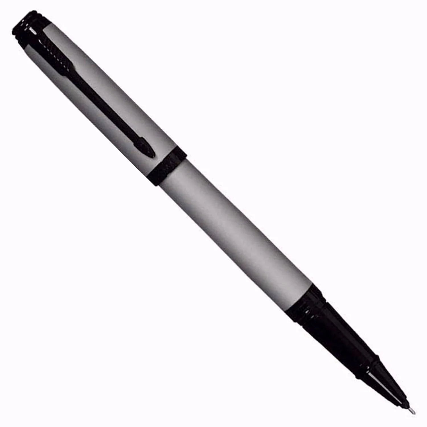 Parker Ambient Dark Grey Black Metal Trim Rollerball Pen