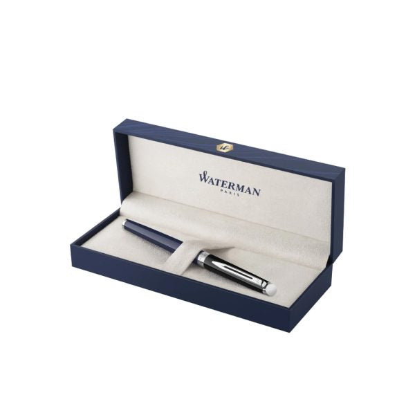 Waterman Hemisphere Colour Blocking Black & Blue CT Rollerball Pen