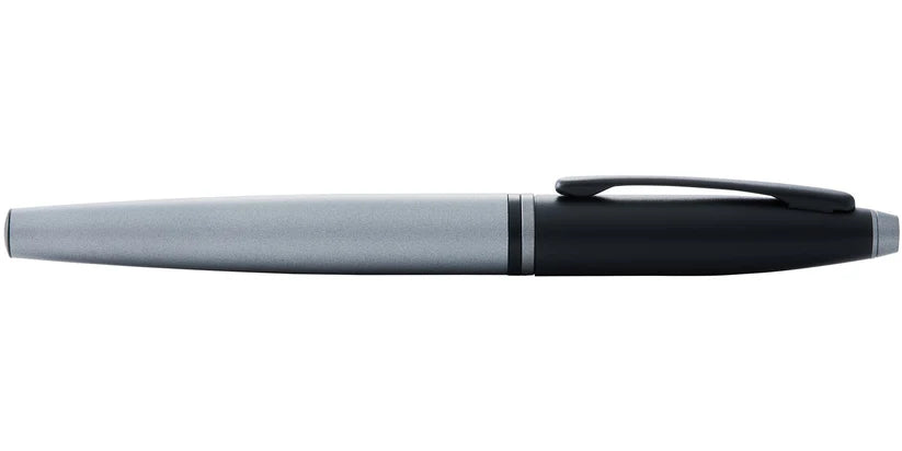 Cross AT0115-26 Calais™ Matte Gray and Black Lacquer Rollerball Pen