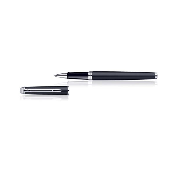 Waterman Hemisphere Matt Black Chrome Trim Rollerball Pen